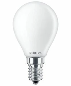 Philips Globe 40W E14 P45 Matt Nd Chaudeblanc - LED