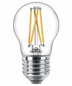 Philips Kugel 40W E27 P45 Klar Nd Chaudeblanc - LED