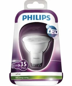 Philips Reflektor 35W GU10 36D Blanc Nd - LED