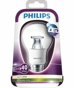 Philips Standard 40W E27 A60 Klar Nd Chaudeblanc - LED