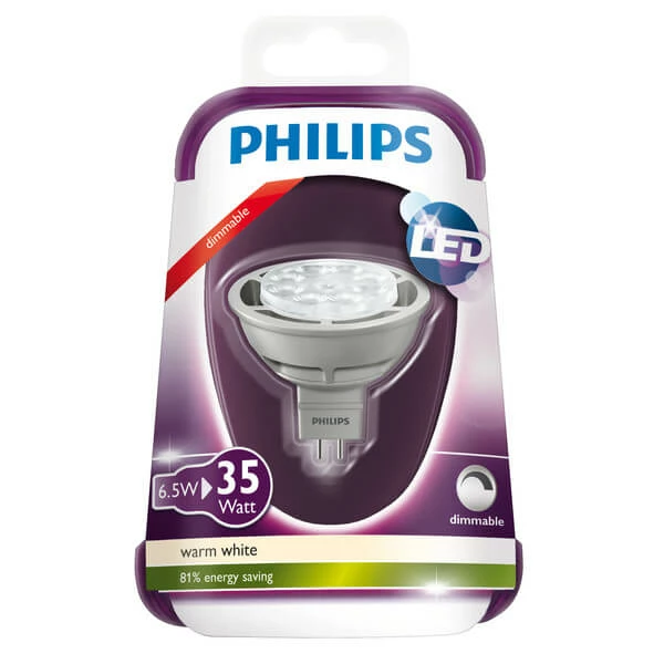 Philips Reflektor 35W 6.5W - LED 3 Philips Reflektor 35W 6.5W - LED