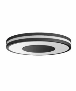 Philips Hue Being Plafonnier Noir Incl. Interrupteur Ă Variateur - LED