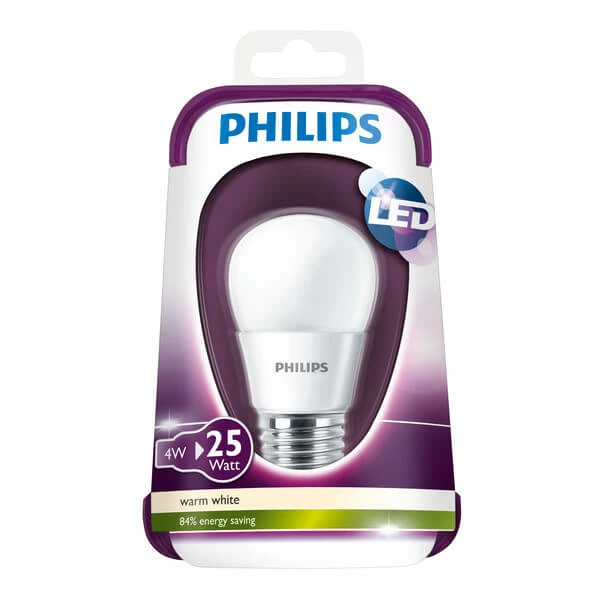 Philips Kugel 25W 4W E27m - LED 3 Philips Kugel 25W 4W E27m - LED