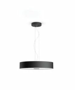 Philips Hue Fair Suspension Noir Incl. Variateur D'intensité Lumineuse - LED