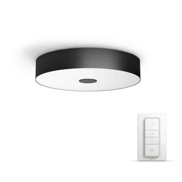 Philips Hue Fair Plafonnier Noir Incl. Interrupteur Variateur - LED 3 Philips Hue Fair Plafonnier Noir Incl. Interrupteur Variateur - LED
