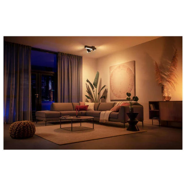 Philips Hue Centris Cross Spot 3 Flg. Noir - LED 4 Philips Hue Centris Cross Spot 3 Flg. Noir - LED – Image 2