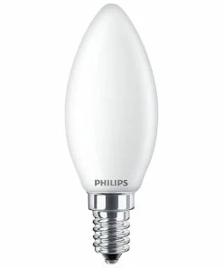 Philips Lampe à Bougie B35 Mat E14 4.3 W - LED