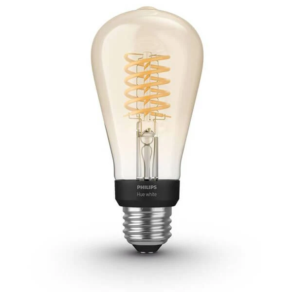 Lampe Filament ST64 White E27 7 W - 1 Pièce - Philips Hue 3 Lampe Filament ST64 White E27 7 W - 1 Pièce - Philips Hue