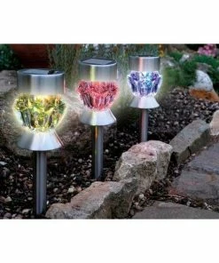 Fusion Lampes Solaires Mandala, Set De 3 - LED