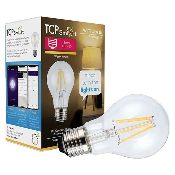 TCP Smart Ampoule LED Intelligente E27 Blanc Chaud - LED 3 TCP Smart Ampoule LED Intelligente E27 Blanc Chaud - LED