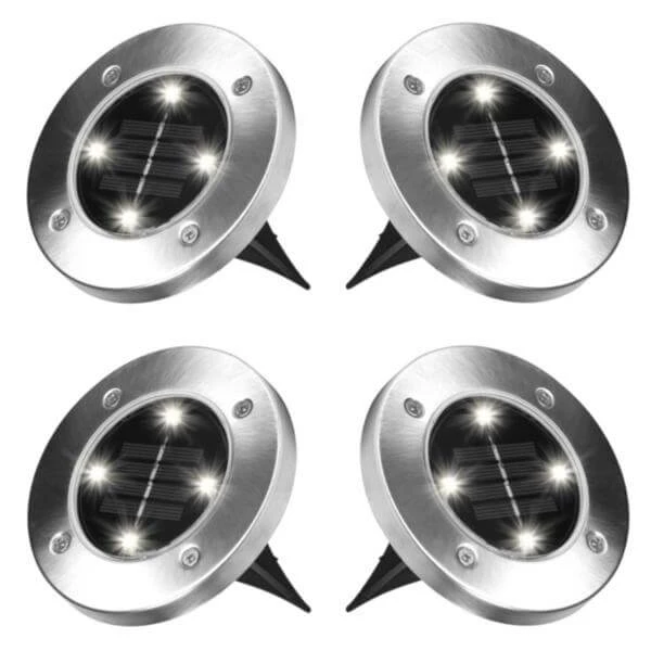 Mediashop Disk Lights 4er Set - LED 3 Mediashop Disk Lights 4er Set - LED