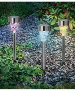 Fusion Lampes Solaires Mosaïque Set De 3 - LED