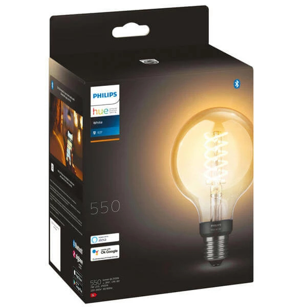 Filament G93 White E27 - 1 Pièce - Philips Hue 4 Filament G93 White E27 - 1 Pièce - Philips Hue – Image 2