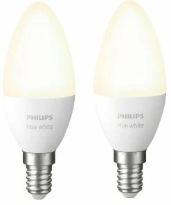 Philips 2x Extension E14 White - LED