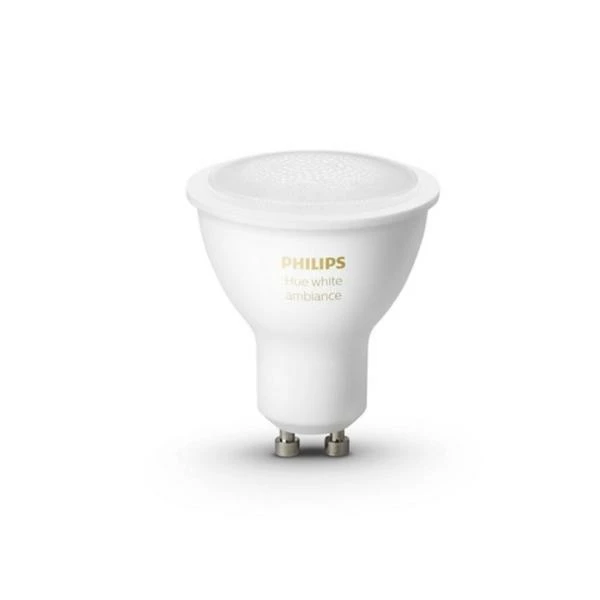 Philips Hue Ampoule GU10 White Ambiance 5.5W - LED 3 Philips Hue Ampoule GU10 White Ambiance 5.5W - LED