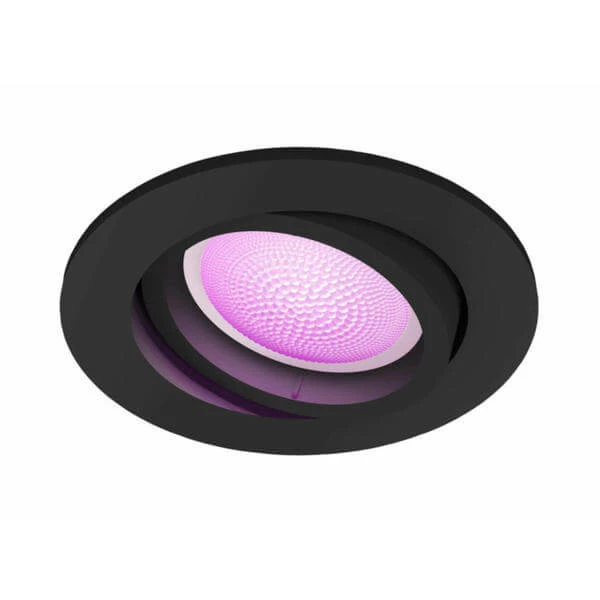 Philips Hue White Col. Amb. Centura Spot 1 Flg. Noir 350lm - LED 3 Philips Hue White Col. Amb. Centura Spot 1 Flg. Noir 350lm - LED