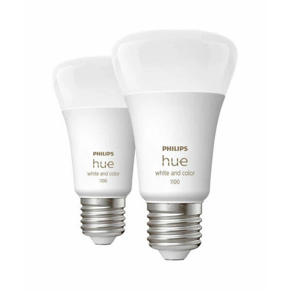 Philips Hue White Col. Amb. E27 2x800lm 75W - LED 3 Philips Hue White Col. Amb. E27 2x800lm 75W - LED