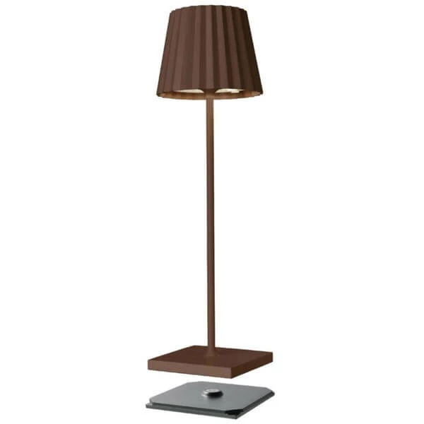 Sompex Troll Akku 38 Cm Lampadaire Rouille - LED 3 Sompex Troll Akku 38 Cm Lampadaire Rouille - LED