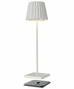 Sompex Troll Akku 38 Cm Lampadaire Blanc - LED