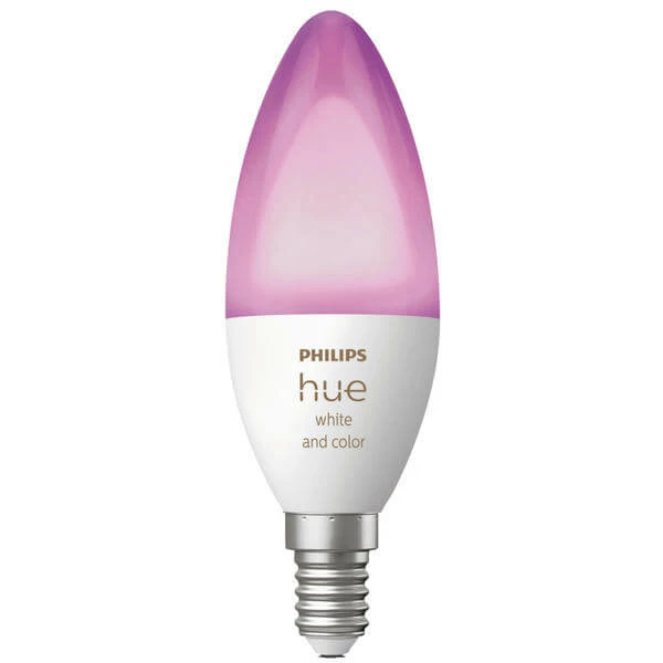 Lampe Bougie White And Color Ambiance E14 4 W - 1 Pièce - Philips Hue 4 Lampe Bougie White And Color Ambiance E14 4 W - 1 Pièce - Philips Hue – Image 2