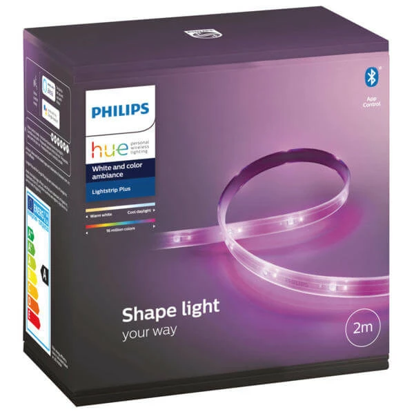 Lightstrip Plus Basis-Set V4 - 2 Mètres - Philips Hue 3 Lightstrip Plus Basis-Set V4 - 2 Mètres - Philips Hue