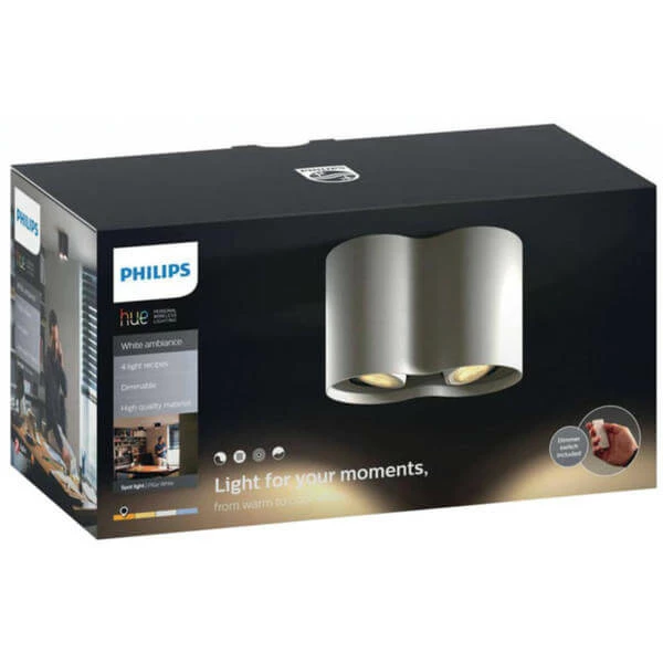Hue Pillar 2er White - Philips Hue 4 Hue Pillar 2er White - Philips Hue – Image 2