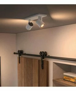 Philips Hue Runner Spot 2 Flg. Blanc 2x 250lm Interrupteur à Variateur Inclus - LED -Philips Shop unnamed file 514