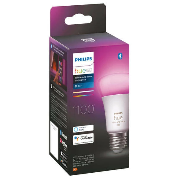 Lampe White And Color Ambiance E27 9 W - 1 Pièce - Philips Hue 3 Lampe White And Color Ambiance E27 9 W - 1 Pièce - Philips Hue