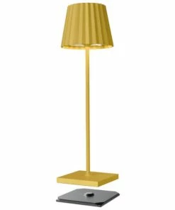 Sompex Troll Akku 38 Cm Lampadaire Jaune - LED