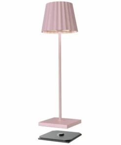 Sompex Troll Akku 38 Cm Lampadaire Rose - LED