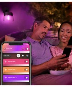 Philips Hue White Col, Amb, Attract Applique Noire 600lm - LED -Philips Shop unnamed file 577