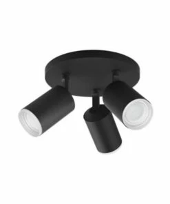 Philips Hue White Col, Amb, Fugato Spot 3 Flg, Noir 3 X 350lm - LED