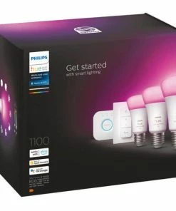 Kit De Démarrage De Lampes White And Color Ambiance E27 8W - 3 Pièces - Philips Hue