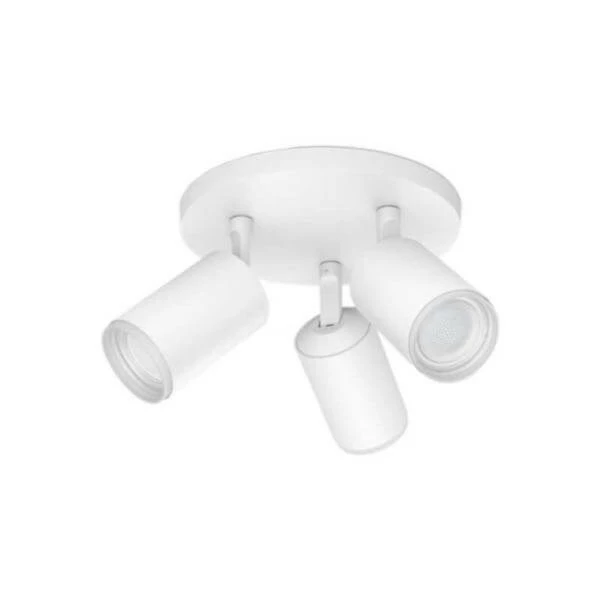 Philips Hue White Col, Amb, Fugato Spot 3 Flg, Blanc 3 X 350lm - LED 3 Philips Hue White Col, Amb, Fugato Spot 3 Flg, Blanc 3 X 350lm - LED