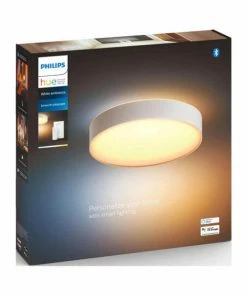 Philips Hue White Amb. Enrave Plafonnier M Blanc Incl. Interrupteur à Variateur - LED -Philips Shop unnamed file 650