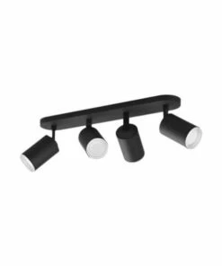 Philips Hue White Col, Amb, Fugato Spot 4 Flg, Noir 4 X 350lm - LED