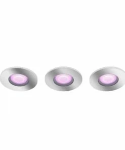 Philips Hue White Col. Amb. Xamento Spot Chrome 3pcs - LED