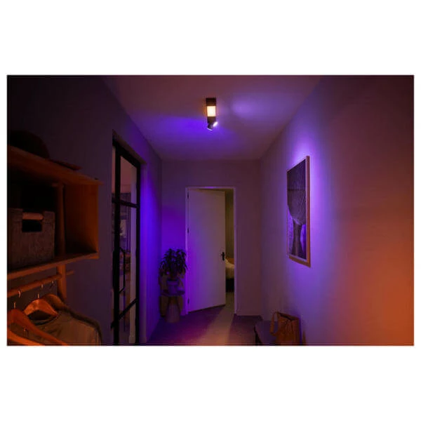 Philips Hue Centris Spot 2 Flg. Noir - LED 5 Philips Hue Centris Spot 2 Flg. Noir - LED – Image 3