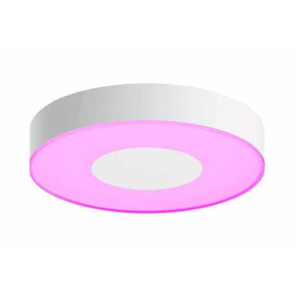 Philips Hue White Col. Amb. Infuse Plafonnier M Blanc 2400lm - LED 3 Philips Hue White Col. Amb. Infuse Plafonnier M Blanc 2400lm - LED