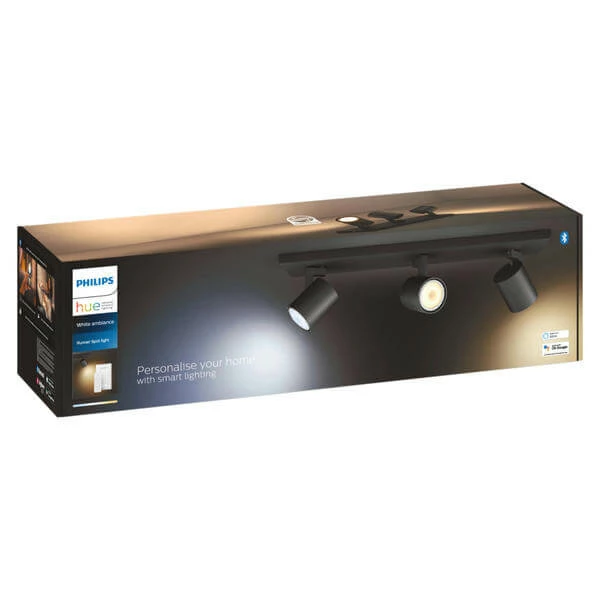 Philips Hue White Ambiance Runner Spot Triple - LED 5 Philips Hue White Ambiance Runner Spot Triple - LED – Image 3