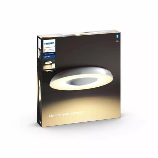 Philips Hue Still Plafonnier Aluminium Incl. Interrupteur Variateur - LED 4 Philips Hue Still Plafonnier Aluminium Incl. Interrupteur Variateur - LED – Image 2