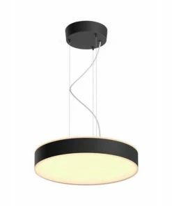 Philips Hue White Amb. Enrave Suspension Noire Incl. Interrupteur Variateur - LED