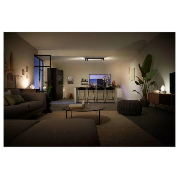 Philips Hue Centris Spot 4 Flg. Noir - LED 4 Philips Hue Centris Spot 4 Flg. Noir - LED – Image 2
