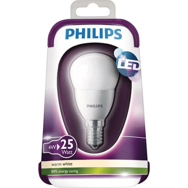 Philips Globe 25W E14 P45 Chaudeblanc Matt Nd - LED 3 Philips Globe 25W E14 P45 Chaudeblanc Matt Nd - LED