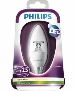 Philips Bougie 25W E14 B35 Chaudeblanc Klar Nd - LED