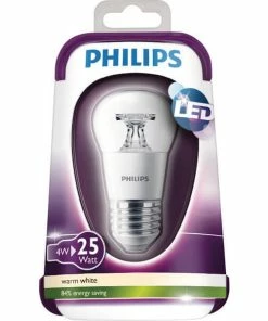 Philips Globe 25W E27 P45 Chaudeblanc Klar Nd - LED