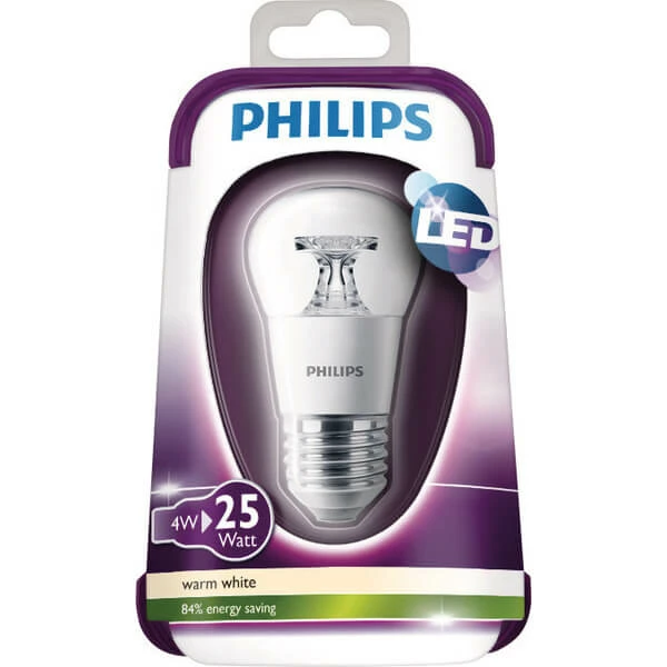 Philips Globe 25W E27 P45 Chaudeblanc Klar Nd - LED 3 Philips Globe 25W E27 P45 Chaudeblanc Klar Nd - LED