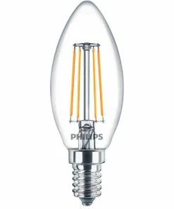 Philips Lampe à Bougie B35 Claire E14 4.3 W - LED