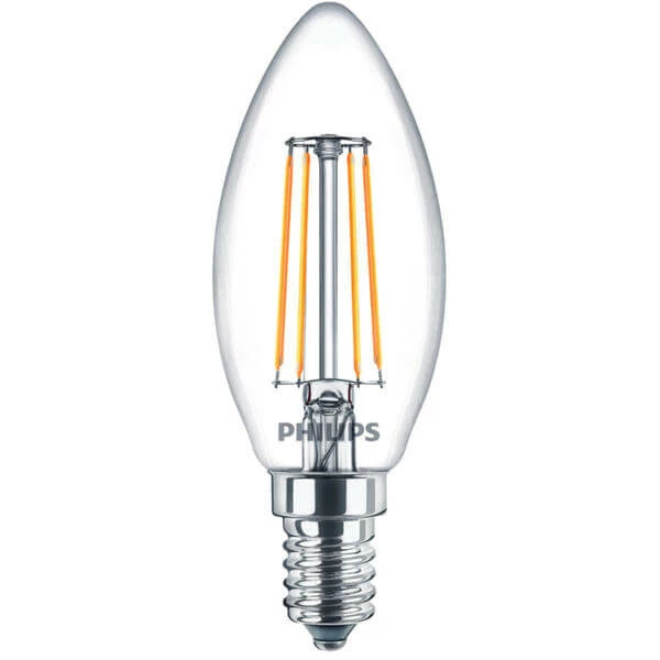 Philips Lampe à Bougie B35 Claire E14 4.3 W - LED 3 Philips Lampe à Bougie B35 Claire E14 4.3 W - LED