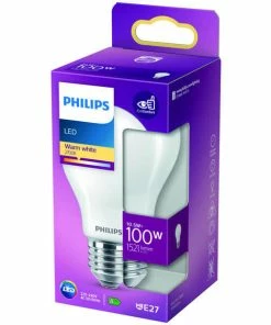 Philips Lampe A60 Classic Mat E27 10.5 W - LED